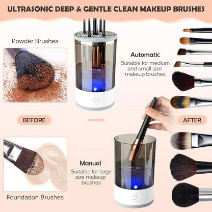 A SonicBrush: Electric Makeup Brush Cleaning Machine