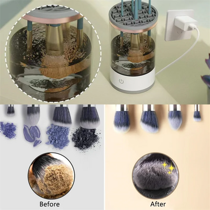 A SonicBrush: Electric Makeup Brush Cleaning Machine