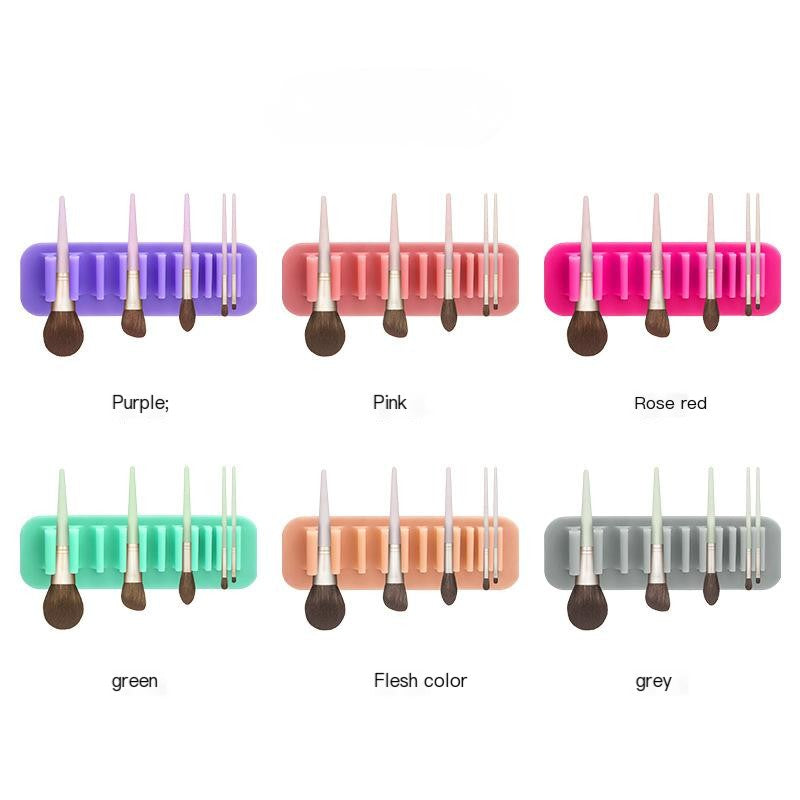 Silicone Makeup Brush Drying Rack Holder